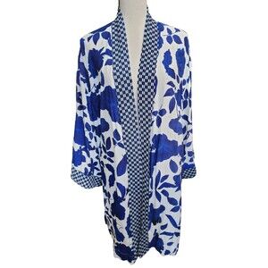 Cabi Kimono Open Front Tunic Jacket Top Size M/L